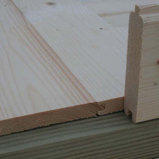 18 mm plancher en bois finition naturelle universelle 3 m²