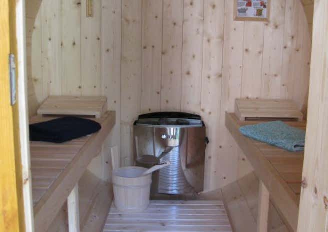 Photo du client: Sauna tonneau FinnTherm Sam
