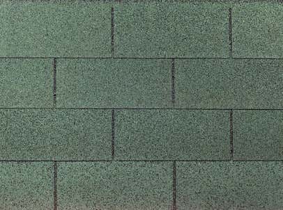 Bardeaux rectangulaires verts Premium 3m²