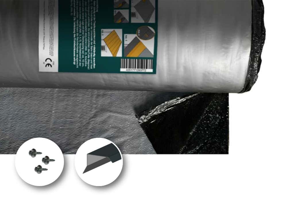 Kit économique de couverture de toit KSK G WP 30 m².
