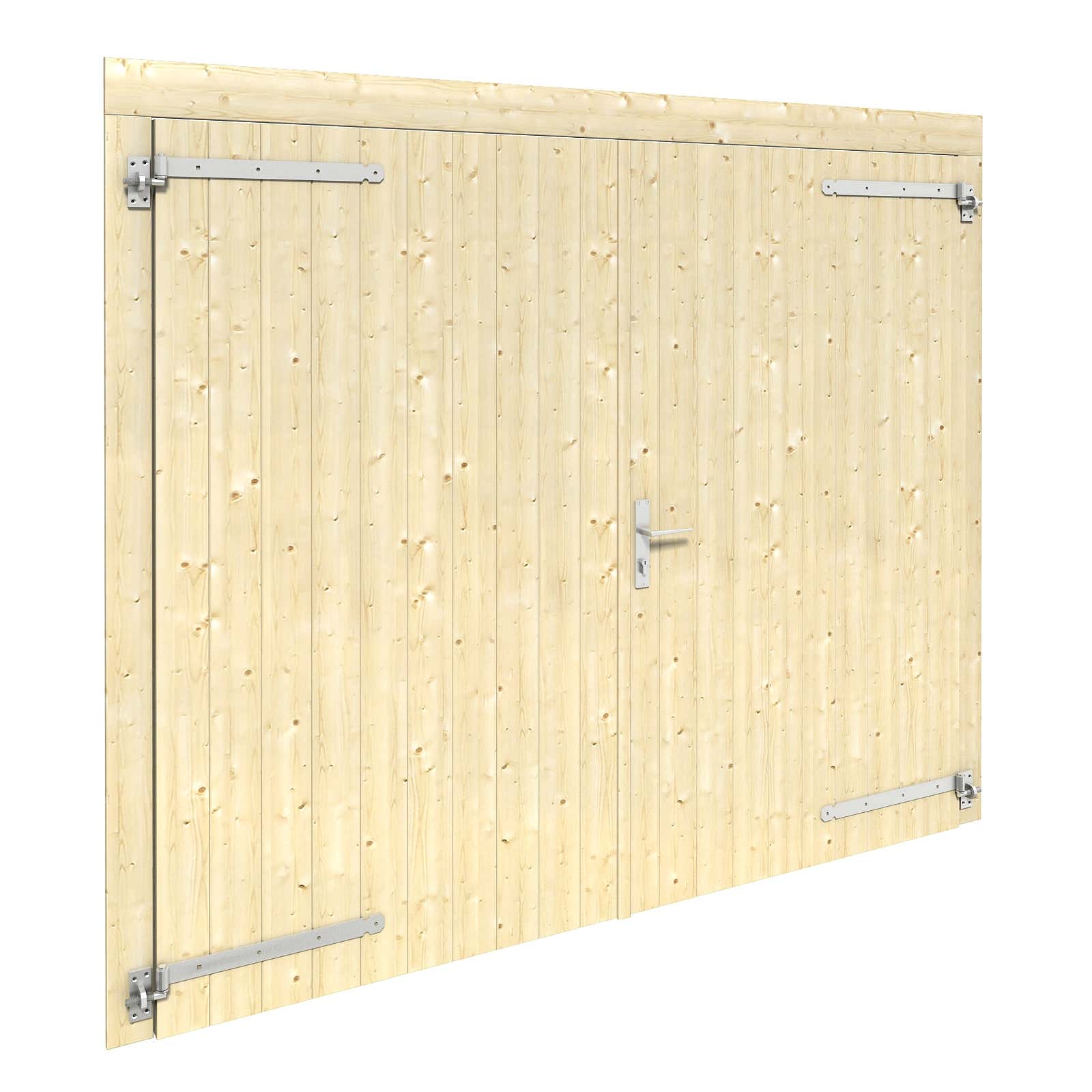 Garage double en bois Palmako Roger m² 28,4