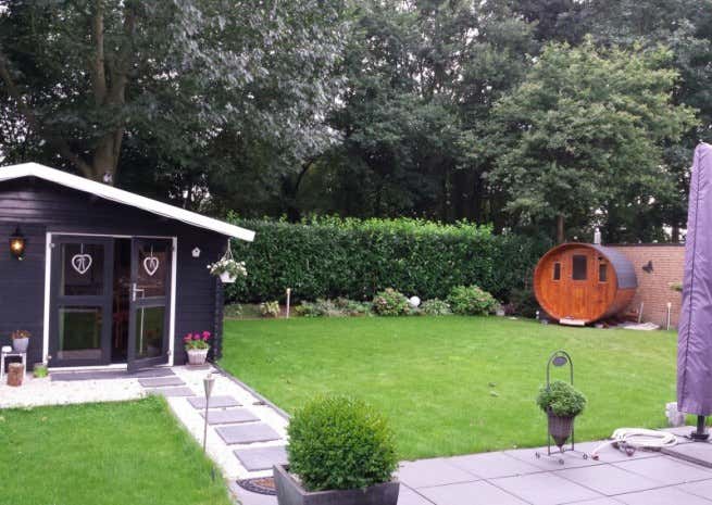 Photo du client: Sauna tonneau FinnTherm Sam