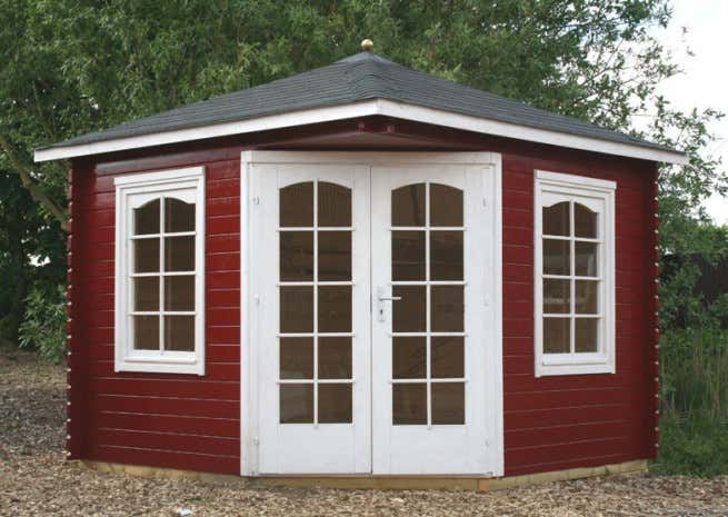 Photo du client: Abri de jardin pentagonal Viking ISO