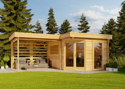 Poolhouse - Abri de jardin Pepe Optima