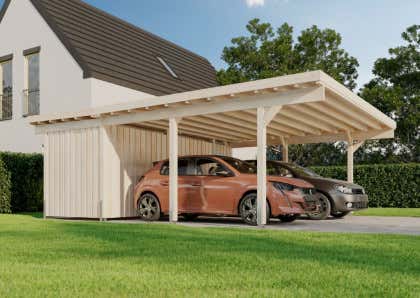 Carport double Alpholz Göteborg