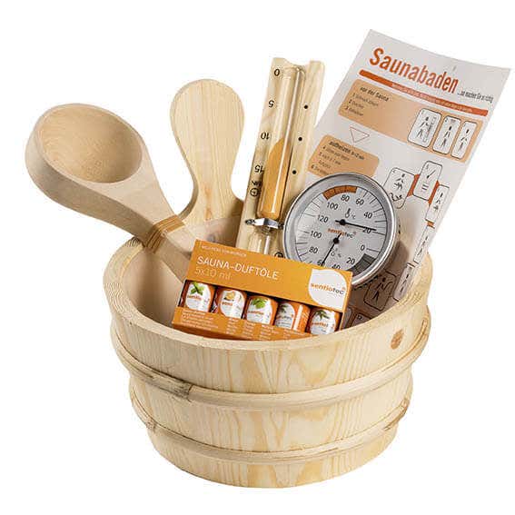 Set d'accessoires pour sauna (11 pièces)