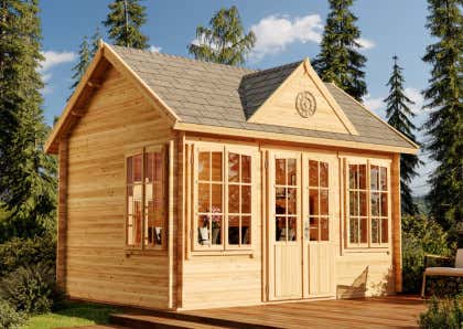 Abri de jardin modèle CLOCKHOUSE® 28