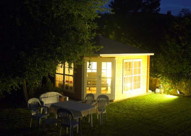 Photo du client: Abri de jardin pentagonal Victoria C 40