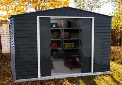 Duramax abri de jardin métallique Alpine 3 x3m