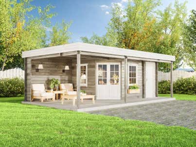Chalet de jardin Johanna-40 Plus