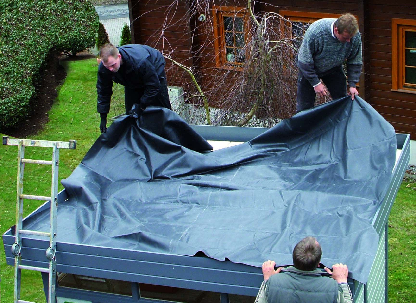 Kit de toit en EPDM - 396 x 1050 cm