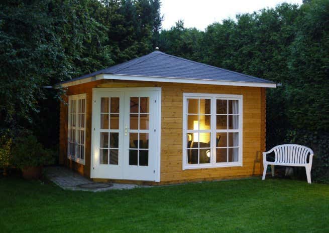 Photo du client: Abri de jardin pentagonal Victoria C 40