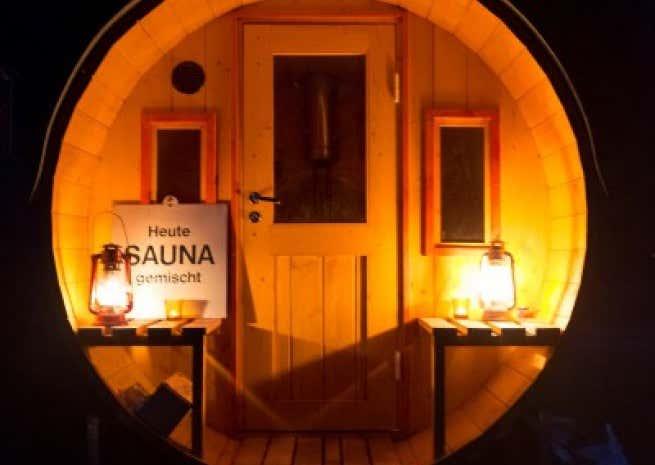 Photo du client: Sauna tonneau FinnTherm Sam