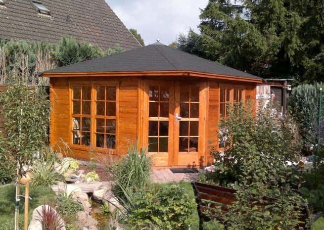 Photo du client: Abri de jardin pentagonal Victoria C 40