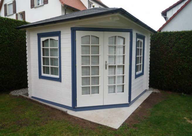 Photo du client: Abri de jardin pentagonal Viking ISO